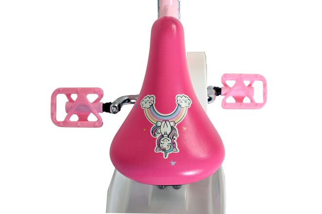 Volare Unicorn Kinderfiets - Meisjes - 12 inch - Roze