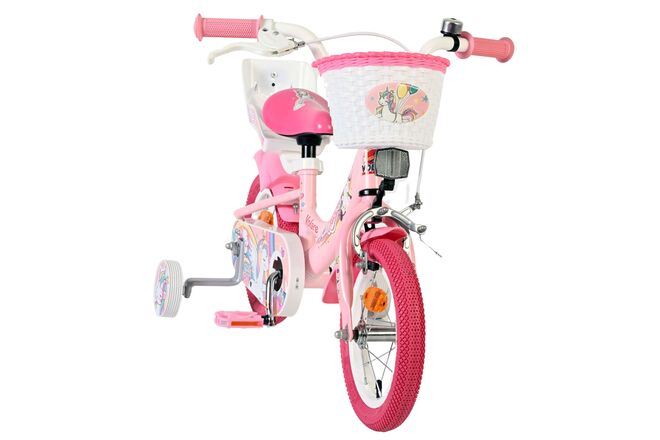 Volare Unicorn Kinderfiets - Meisjes - 12 inch - Roze