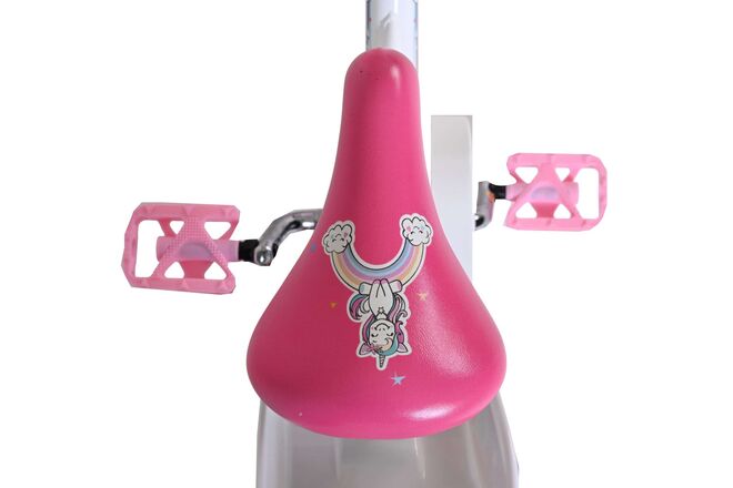 Volare Unicorn Kinderfiets - Meisjes - 12 inch - Wit