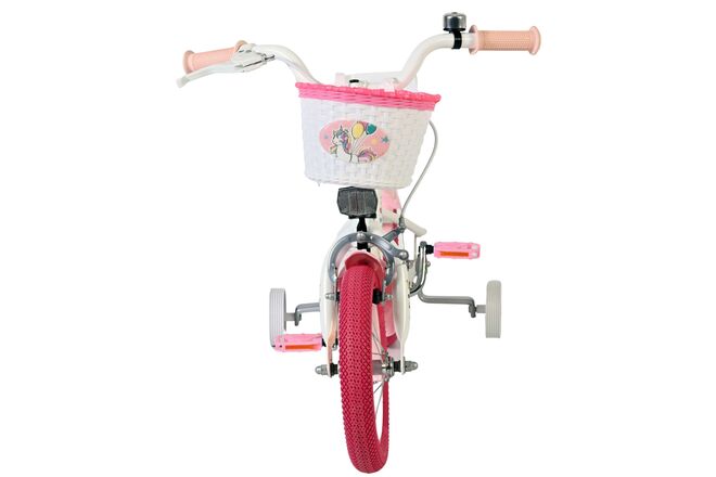 Volare Unicorn Kinderfiets - Meisjes - 12 inch - Wit