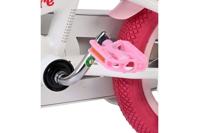 Volare Unicorn Kinderfiets - Meisjes - 12 inch - Wit