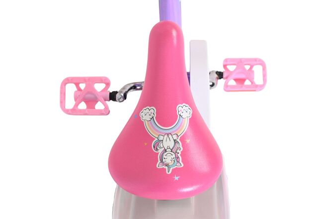 Volare Unicorn Kinderfiets - Meisjes - 14 inch - Paars