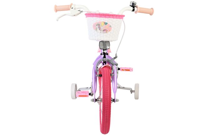 Volare Unicorn Kinderfiets - Meisjes - 14 inch - Paars