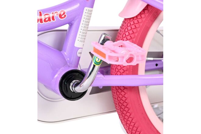 Volare Unicorn Kinderfiets - Meisjes - 14 inch - Paars