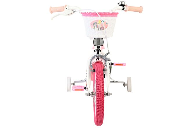 Volare Unicorn Kinderfiets - Meisjes - 14 inch - Wit