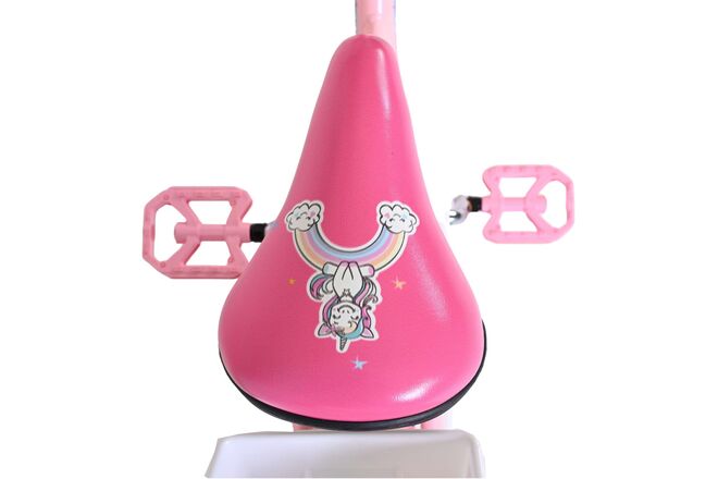 Volare Unicorn Children's Bike - Girls - 16 inch - Pink
