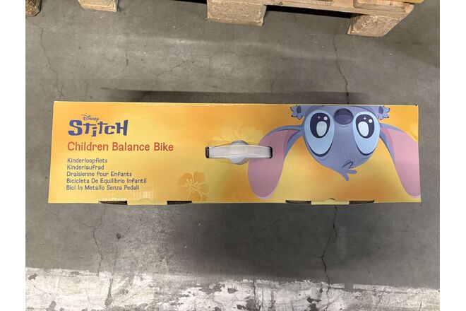 Disney Stitch loopfiets metaal