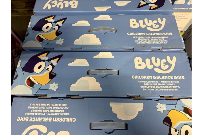 Bluey loopfiets metaal