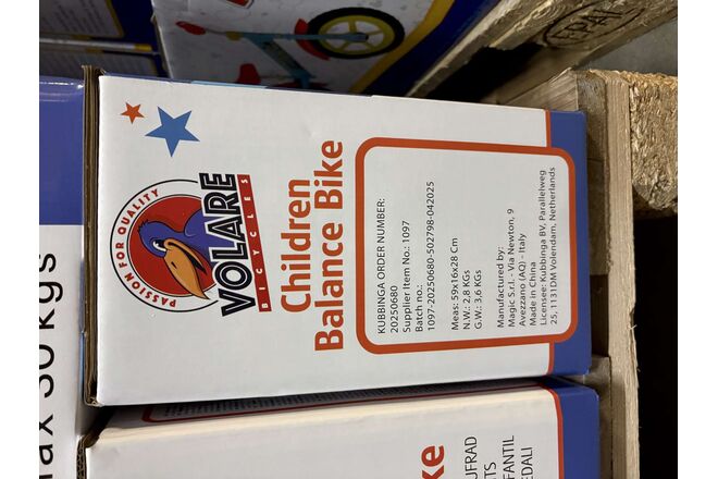 Rowerek biegowy Volare - niebieski