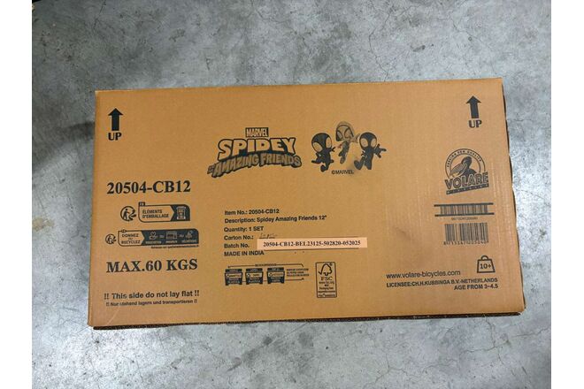 Spidey Kinderfiets - Jongens - 12 inch - Blauw [CLONE]