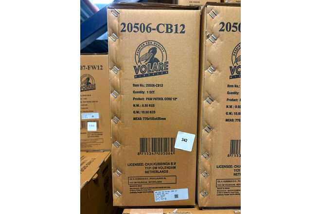 Paw Patrol Kinderfiets - Jongens - 12 inch - Rood/Blauw [CLONE]