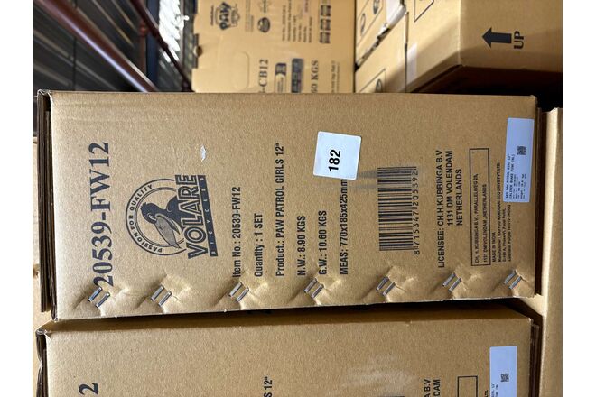 Paw Patrol Kinderfiets - Meisjes - 12 inch - Roze - Twee handremmen