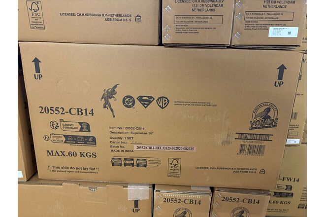 Superman Børnecykel - Drenge - 14 tommer - Blå