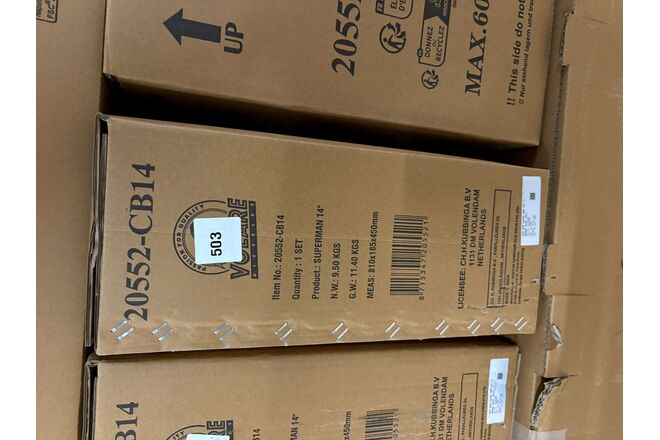 Superman Børnecykel - Drenge - 14 tommer - Blå