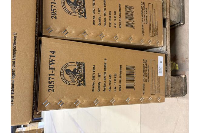 Barbie Kinderfiets - Meisjes - 14 inch - Roze - Twee handremmen