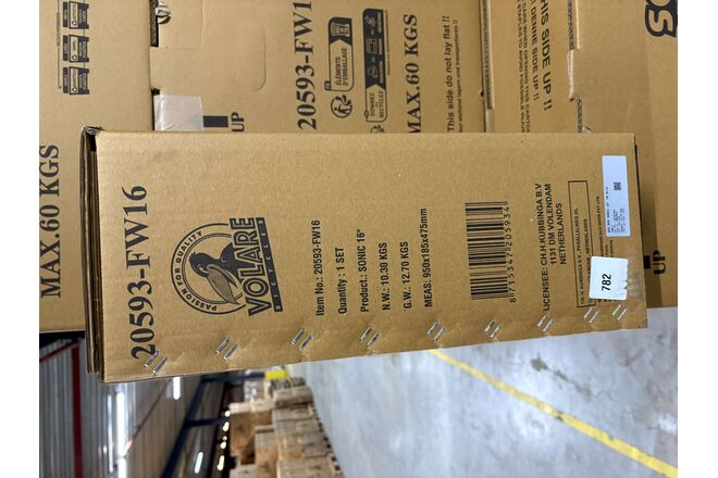 Sonic Kinderfiets - Jongens - 16 inch - Blauw - Twee handremmen