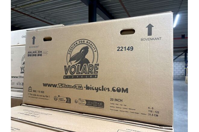 Volare Cross Kinderfiets - Jongens - 20 inch - Grijs - 3 versnellingen