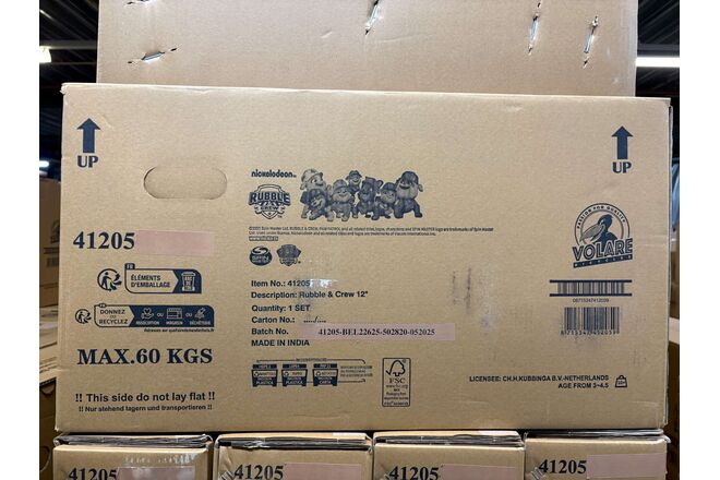 Rubble & Crew - Kinderfiets - Jongens - 12 inch - Blauw - Twee handremmen