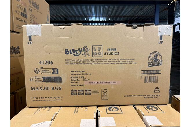 Bluey Børnecykel - Uni- 12 tommer - Blå