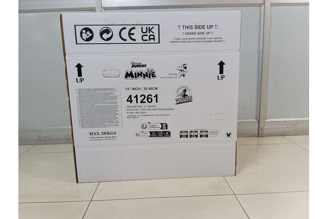 Disney Minnie Kinderfiets - Meisjes - Mag Wheels - 12 inch - Roze