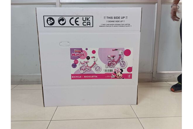 Disney Minnie Kinderfiets - Meisjes - Mag Wheels - 12 inch - Roze