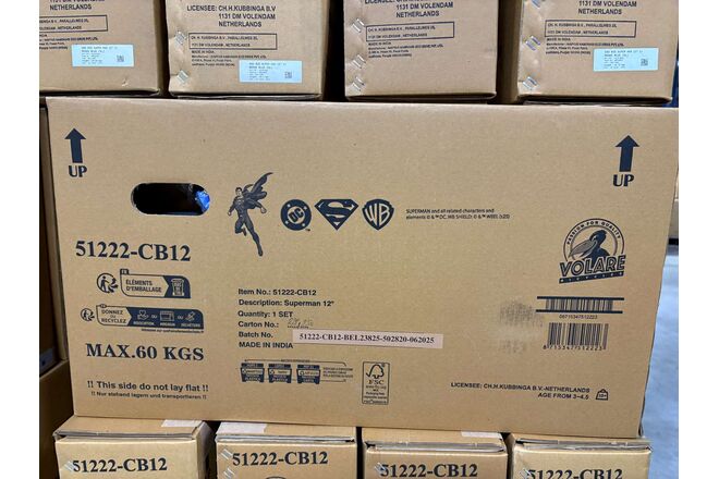 Superman Børnecykel - Drenge - 12 tommer - Blå