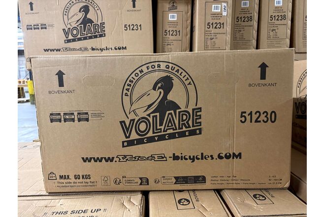 Volare Black Cruiser Kinderfiets - Jongens - 12 inch - Zwart