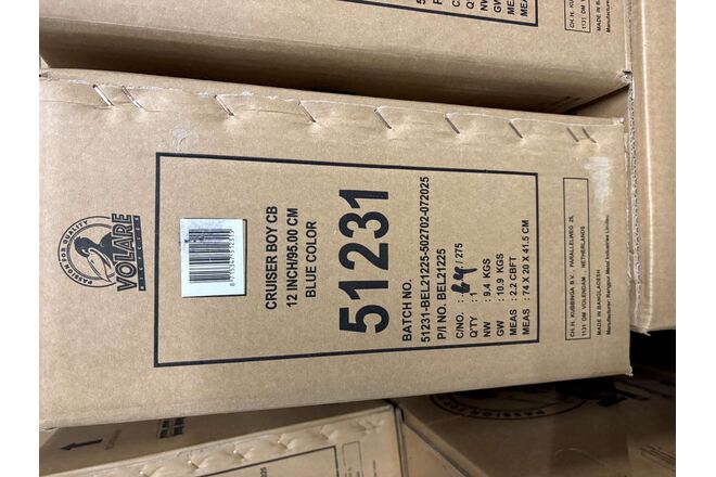 Volare Blue Cruiser Kinderfiets - Jongens - 12 inch - Blauw - 85% afgemonteerd