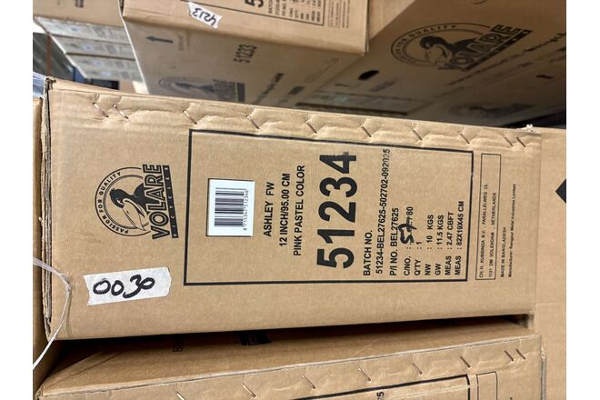 Volare Ashley Kinderfiets - Meisjes - 12 inch - Roze - Twee handremmen