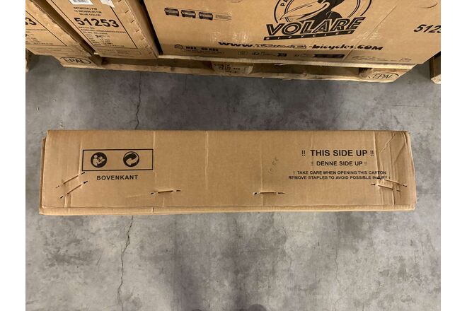 Volare Sportivo Kinderfiets - Jongens - 12 inch - Blauw Zwart - Twee Handremmen