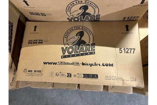 Volare Ashley Kinderfiets - Meisjes - 12 inch - Lila - Twee handremmen