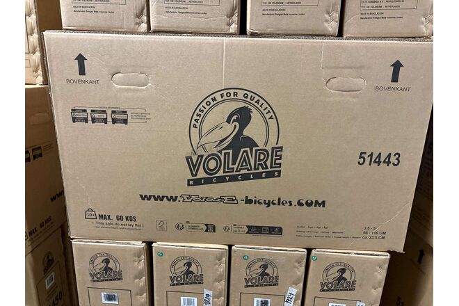 Volare Excellent Kinderfiets - Meisjes - 14 inch - Wit