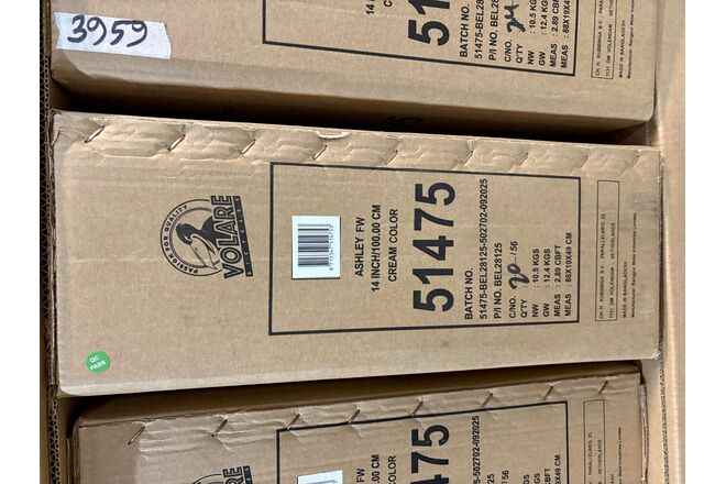 Volare Ashley Kinderfiets - Meisjes - 14 inch - Creme - Twee Handremmen