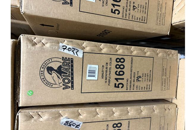 Volare Ashley Kinderfiets - Meisjes - 16 inch - Lila