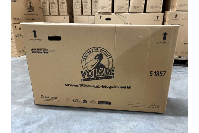 Volare Ashley Kinderfiets - Meisjes - 18 inch - Pastel Blauw - Twee handremmen