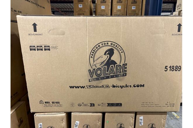 Volare Ashley Kinderfiets - Meisjes - 18 inch - Lila - Twee handremmen