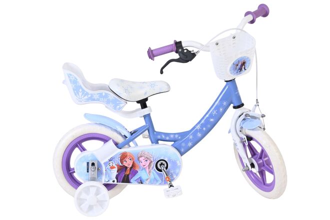 Disney Frozen Kinderfiets - Meisjes - Mag Wheels - 12 inch - Blauw
