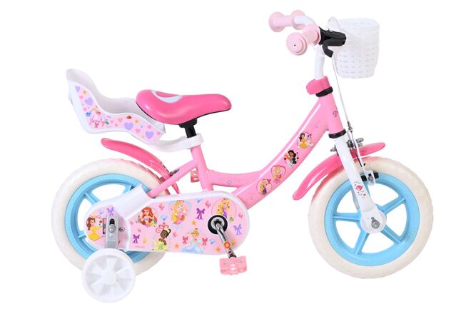 Disney Princess  Kinderfiets – Meisjes – Mag Wheels – 12 inch – Roze