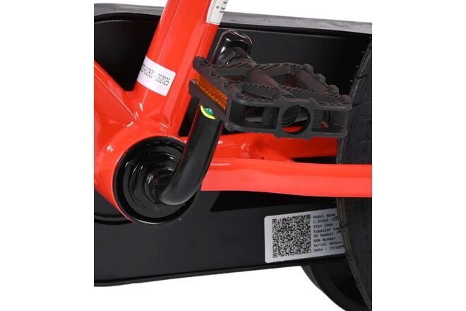 Paw Patrol Kinderfiets - Jongens - 12 inch - Rood/Blauw