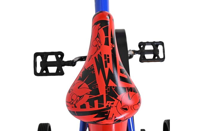 Sonic Prime Kinderfiets - Jongens - 14 inch - Blauw Rood [CLONE]
