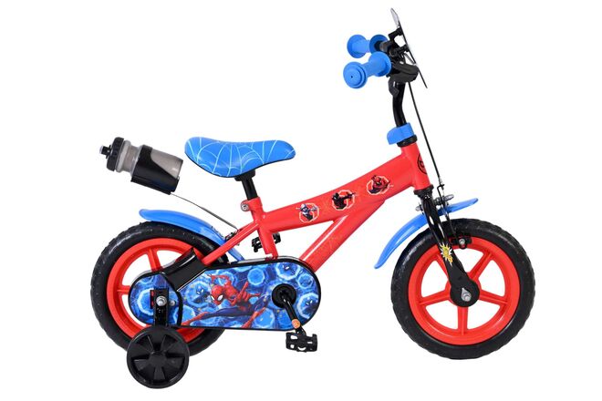 Spider-Man Kinderfiets – Jongens – Mag Wheels – 12 inch – Rood