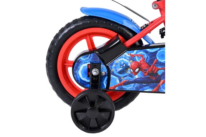 Spider-Man Kinderfiets - Jongens - Mag Wheels - 12 inch - Rood