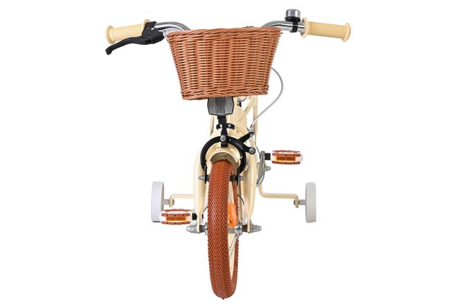 Volare Ashley Kinderfiets - Meisjes - 12 inch - Creme