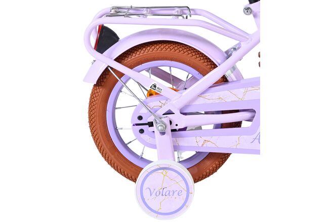 Volare Ashley Kinderfiets - Meisjes - 12 inch - Lila
