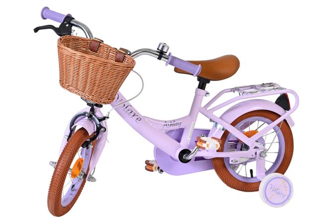 Volare Ashley Kinderfiets - Meisjes - 12 inch - Lila