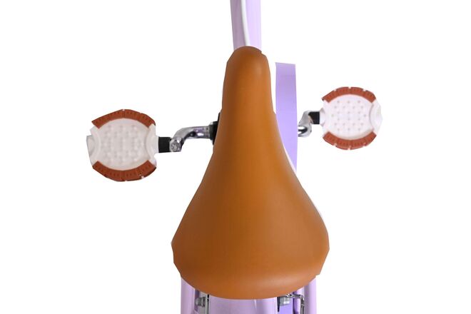 Rower dziecięcy Volare Ashley – dziewczęcy – 12 cali – fioletowy – dwa hamulce ręczne