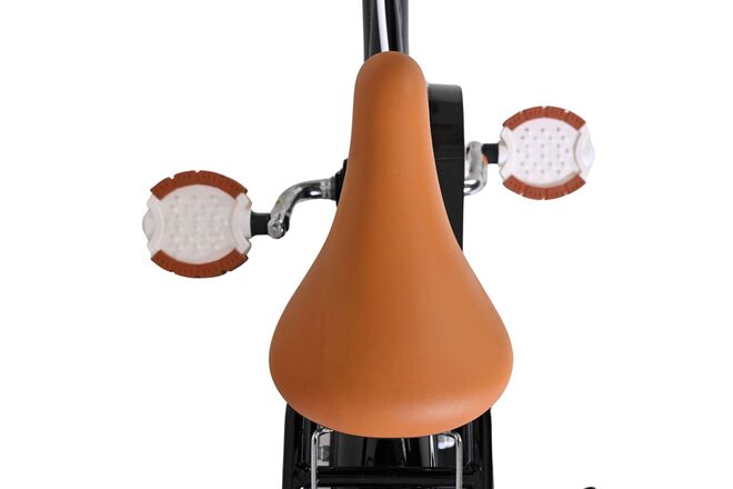 Volare Ashley Kinderfiets - Meisjes - 12 inch - Zwart - Twee handremmen