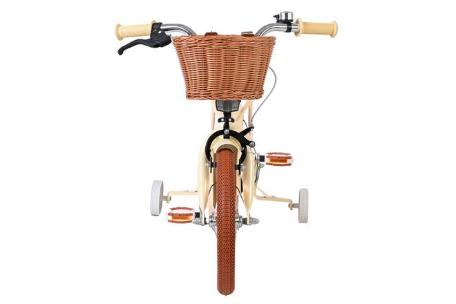 Volare Ashley Kinderfiets - Meisjes - 14 inch - Creme