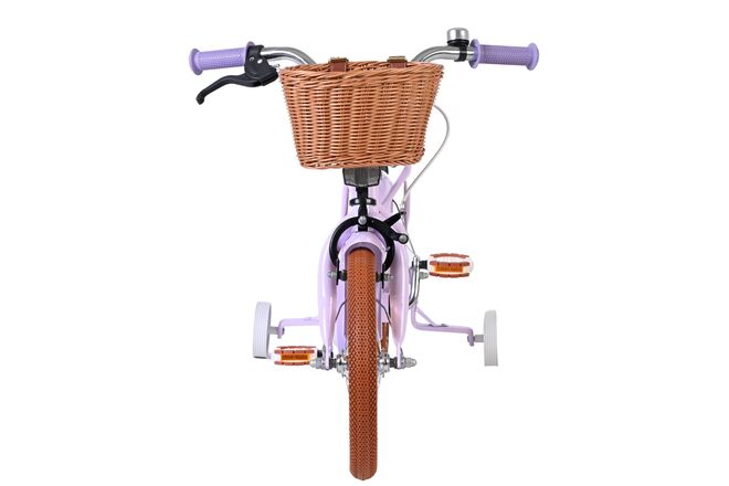 Rower dziecięcy Volare Ashley – dziewczęcy – 14 cali – fioletowy