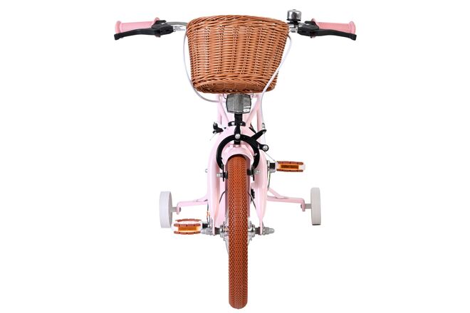 Volare Ashley Kinderfiets - Meisjes - 14 inch - Roze - Twee Handremmen